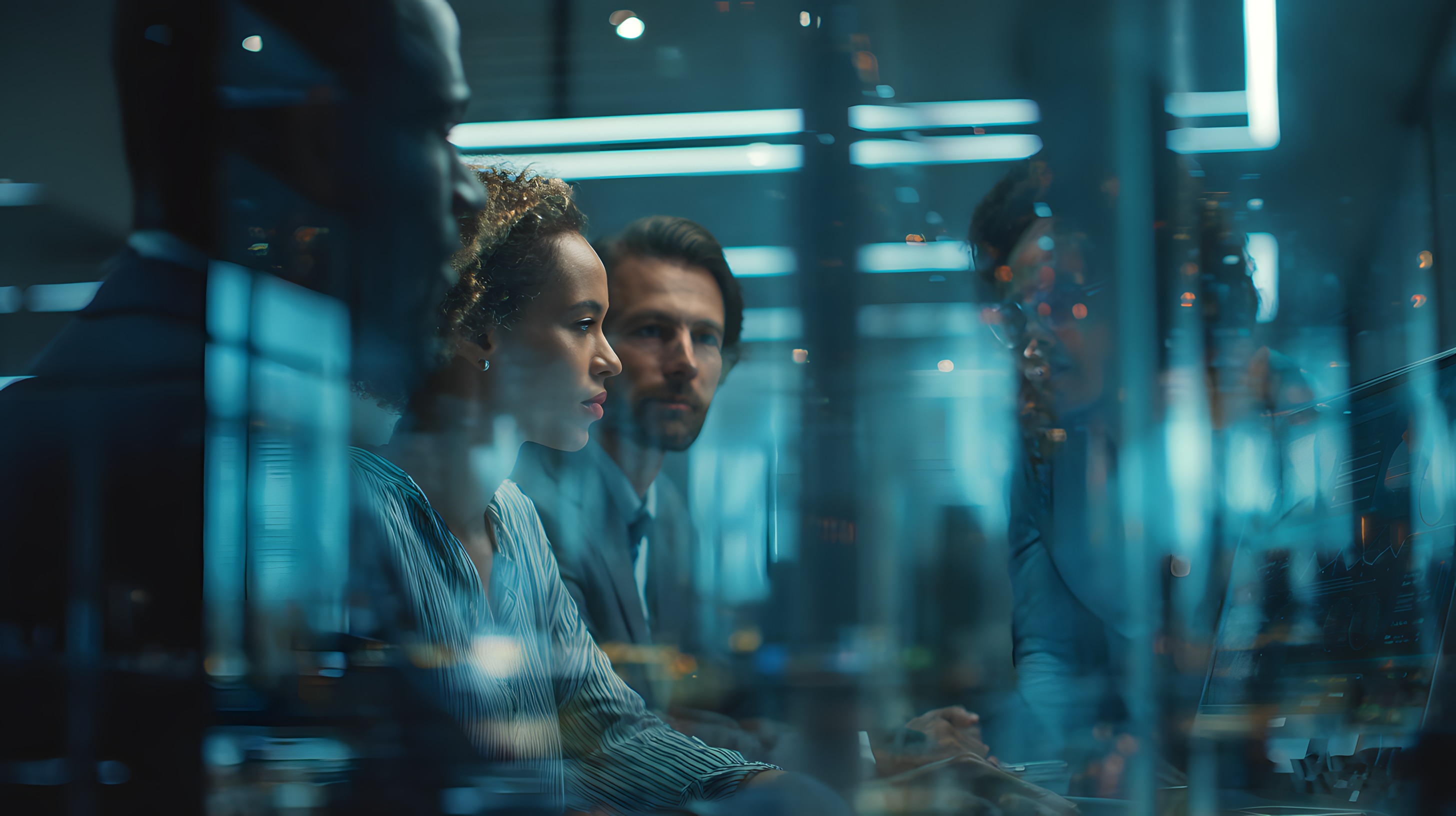 Code01 team collaborating on intelligent systems