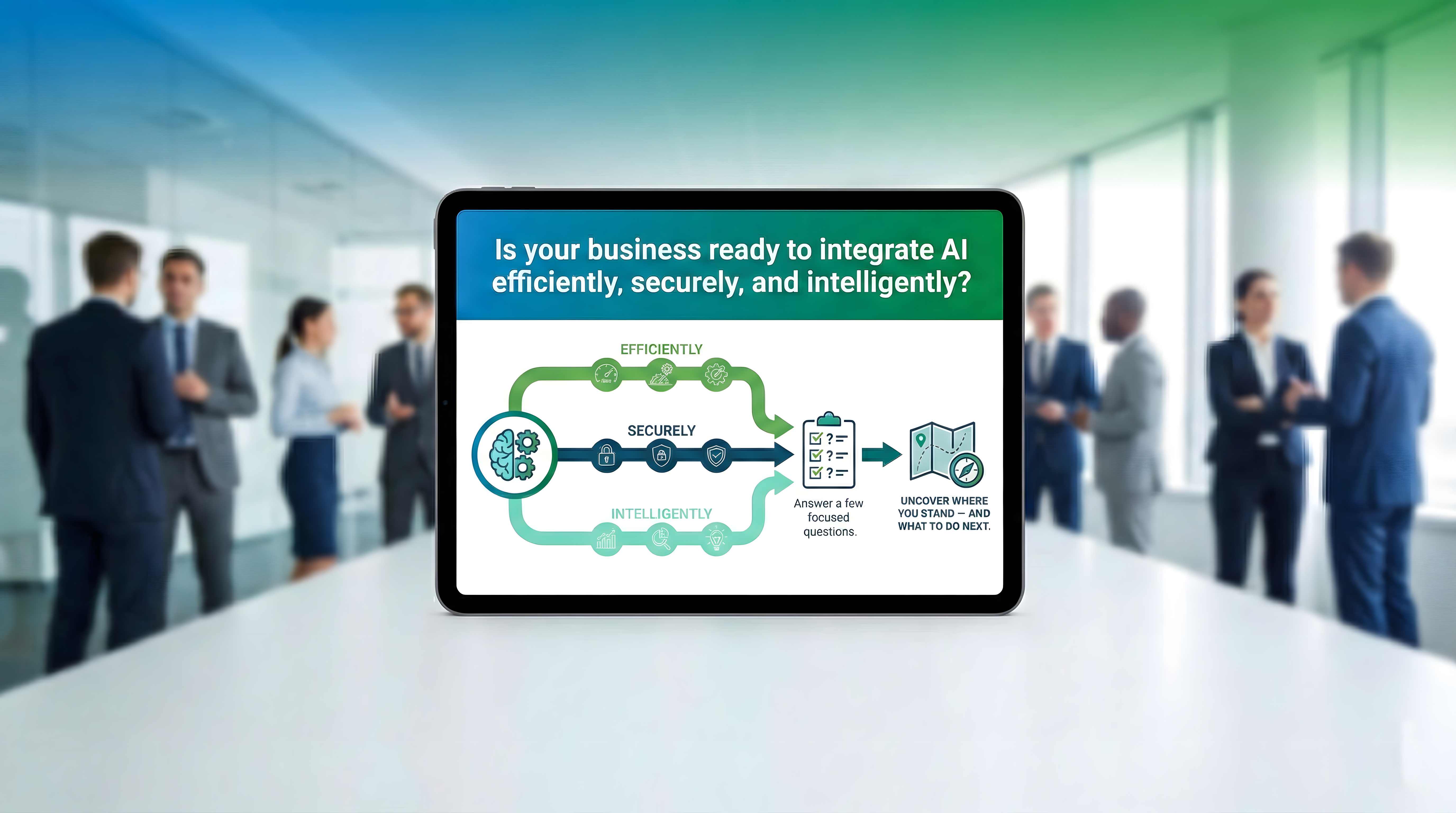 AI Readiness Assessment - Is your business ready to integrate AI efficiently, securely, and intelligently?